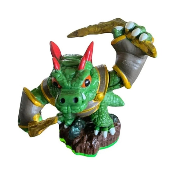 Skylanders Giants Dino Rang Spyro's Adventure Green Base Figure Loose Toy - Picture 1 of 6